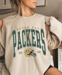 Vintage Green Bay Football Sweatshirt , Retro Vintage Style Unisex Tshirt Packers Fan Gift, Green Bay Football