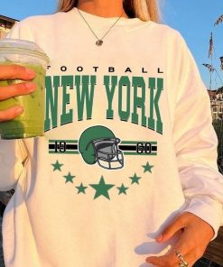 New York Football Sweatshirt, Vintage Style New York Football Crewneck, Football Sweatshirt, Sunday Football Hoodie