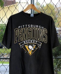 Pittsburgh Penguins Shirt, Merch Vintage 90s Sweatshirt Hockey Retro Unisex Crewneck Gift For Fan College