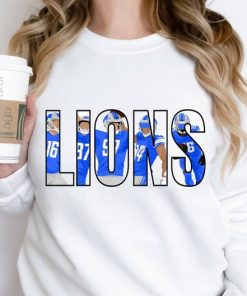 Detroit Football T Shirt, Lions Football Crewneck Sweatshirt, Detroit Lion Hoodie for Football Fan