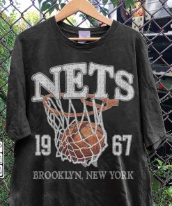 Brooklyn Basketball Vintage Shirt, Nets 90s Basketball Graphic Tee Sweatshirt, Retro For Women And Men Basketball Hoodie