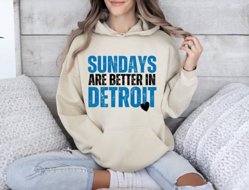 Vintage Detroit Football Hoodie, Lions Football Sweatshirt, Retro Style Detroit Football T Shirt