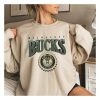 Vintage NBA Bucks Basketball Sweatshirt  T-Shirt, NBA Basketball Shirt, 2022–23 Basketball