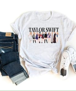 Taylor Eras Tour Retro T-Shirt, Taylor Swiftie Eras Tee, Swift Girls Graphic, Album Tee, Taylor Gift Shirt