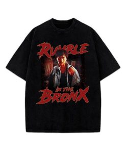 Jackie Chan 成龍 Rumble In The Bronx 紅番區 Hong Kong Movie Vintage 90's T-Shirt