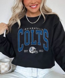 Vintage Indianapolis Football Crewneck, Football Sweatshirt, Football Team T-Shirt, Trendy Football Shirt Game Day