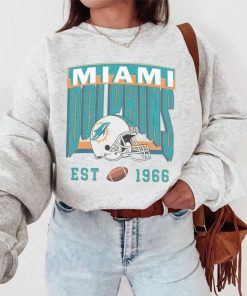 Vintage Miami Football Sweatshirt, Miami Dolphins Football Shirt, University Of Miami Shirt, Miami Game Day T-Shirt