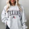 Vintage Houston Texans Football, 90s Bootleg, T-Shirt Retro Style Sweatshirt Crewneck