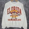 Vintage Florida Football SweatshirtT-ShirtHoodies, Vintage Florida Football Shirt, Collage shirt, FSU Shirt