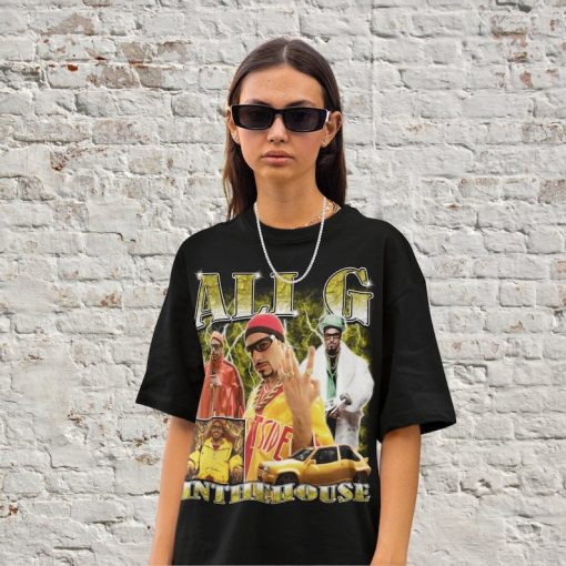 ALI G In The House Tshirt, Funny Retro Gangsta Cinema Movie Tee Vintage Bootleg Retro 90s, Uk Hip Hop Fans Shirt