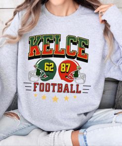 Kelce Vintage Crewneck Sweatshirt, Kelce Brothers Football Shirt, American Football Hoodie, Vintage Football Unisex tee