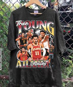 Vintage 90s Graphic Style Trae Young T-Shirt - Trae Young Basketball Tee - Trae Young Vintage Tee For Man and Woman