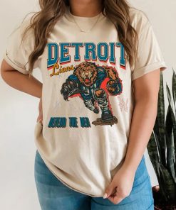 Vintage Detroit Football Shirt, Lions Football Crewneck Sweatshirt, Bootleg style Detroit Football Shirt