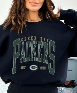 Vintage Green Bay Football Crewneck Sweatshirt, Packer Football Sweatshirt, Green Bay Football