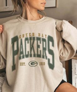 Vintage Green Bay Football Crewneck Sweatshirt, Packer Football Sweatshirt, Green Bay Football