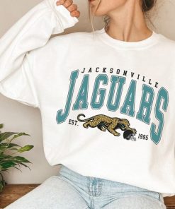 Vintage Jacksonville Jaguar Football Sweatshirt NFL Jacksonville Jaguars Shirt