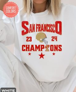 San Francisco Football Vintage Style Comfort Colors Sweatshirt,San Francisco Football Crewneck,SF Champions Sweater