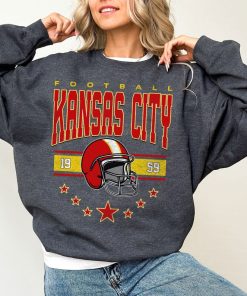 Kansas City Football Vintage Style Sweatshirt, Kansas City Football T Shirt, Kansas City Football Hoodie