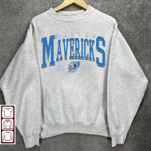 Retro Dallas Maverick Shirt, Dallas Basketball Sweatshirt, Dallas Maverick Hoodie