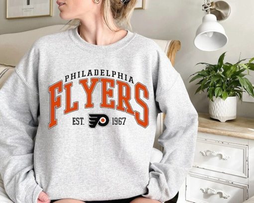 Philadelphia Flyers Sweatshirt, Philadelphia Hockey Shirt, Flyers Hoodie, Hockey Sweatshirt, Vintage Tshirt