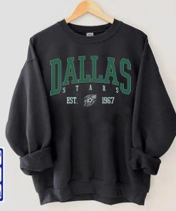 Vintage 90s Dallas Stars shirt, college sweatshirt, hockey fan gifts, crewneck, Christmas gift, and Dallas Stars