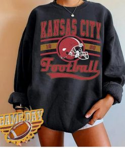 Kansas City Retro Style Sweatshirt Crewneck, Kansas City Football, Vintage Style Kansas City Fan Gift, Comfort Colors