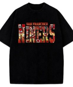 San Francisco Football T-Shirt 49ers Fan Shirt Brock Purdy Nick Bosa Samuel Deebo McCaffrey George Kittle Brandon Aiyuk