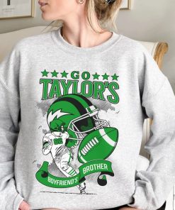 Go Taylor's Boyfriend's Brother Sweatshirt Team Kelce Brother Shirt Trendy Football Hoodie Taylor BF T-shirt Football