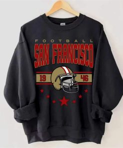 San Francisco Football Crewneck Sweatshirt, Vintage style San Francisco Football Shirt