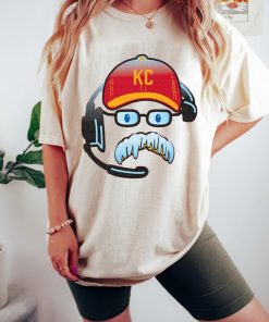 Frozen Andy Shirt Andy Reid Mustache Sweatshirt, Big Red Mustache Shirt, Big Red Frozen kc football Hoodie