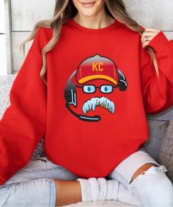 Frozen Andy Shirt Andy Reid Mustache Sweatshirt, Big Red Mustache Shirt, Big Red Frozen kc football Hoodie