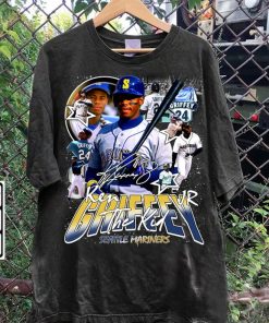 Vintage 90s Graphic Style Ken Griffey Jr T-Shirt - Ken Griffey Jr Baseball Tee - Ken Griffey Jr Vintage Tee For Man and