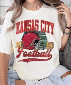 Vintage Style Kansas City Football Crewneck Shirt, 90s Sports Bootleg Style Shirt, KC Football Sweatshirt