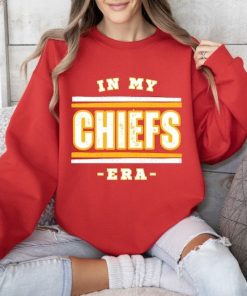 In My Chiefs Era Shirt, Travis Kelce Swiftie Sweatshirt, Travis Kelce Football Hoodie, Taylor and Travis Unisex tee