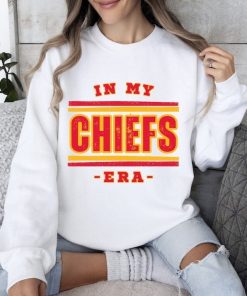 In My Chiefs Era Shirt, Travis Kelce Swiftie Sweatshirt, Travis Kelce Football Hoodie, Taylor and Travis Unisex tee