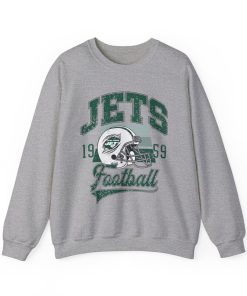 Vintage Jets Football Sweatshirt, Clayton Aaron Rodgers Shirt Retro Foobal American Crewneck