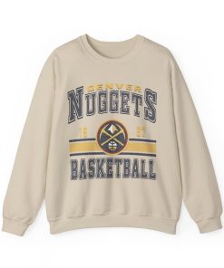 Denver Basketball Vintage Shirt, Nuggets Retro Sweatshirt, Gift For Fan Denver Christmas T-shirt