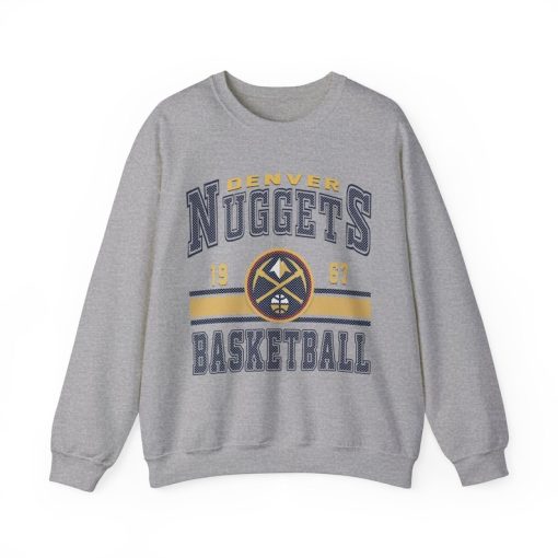 Denver Basketball Vintage Shirt, Nuggets Retro Sweatshirt, Gift For Fan Denver Christmas T-shirt