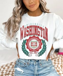 Vintage style Washington University in St. Louis sweatshirt, Washington University shirt, St. Louis college shirt