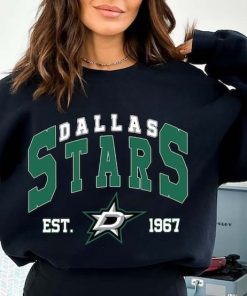 Vintage Dallas Star Vintage 90s Sweatshirt, Crewneck, Shirt, Hoodie, Jersey Hockey Retro Gift For Christmas 2023