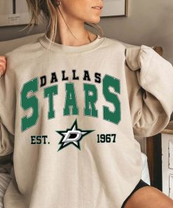 Vintage Dallas Star Vintage 90s Sweatshirt, Crewneck, Shirt, Hoodie, Jersey Hockey Retro Gift For Christmas 2023