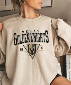 Vintage 90s Vegas Golden Knight Hockey Shirt, Nation Hockey League Shirt, Sports Shirt, Vegas Golden Knights EST 2017