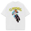 Joe Camel T-Shirt Joe Camel Dirt Bike Supercross Vintage AD Custom Graphic Tee