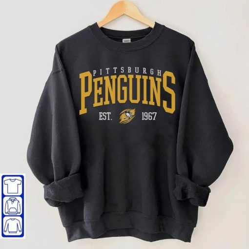 Pittsburgh Penguin Shirt, Penguins Hockey Sweatshirt, Pittsburgh Hockey Fan Hoodie