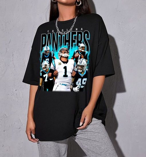 Carolina Panther Vintage 90s Graphic Style Shirt, Carolina Football Sweatshirt, Vintage Sport Tee