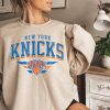 New York Knicks Sweatshirt Women Vintage New York Knicks Crewneck Men Distressed Knicks Pullover Vintage Unisex Knicks