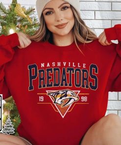 Vintage 90s Nashville Predators Sweatshirt, Nashville Predators Unisex t-shirts, long-sleeved t-shirts