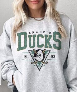 Vintage 90s Anaheim Mighty Ducks Sweatshirt, Anaheim Mighty Ducks Unisex t-shirts, long-sleeved t-shirts