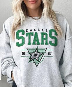 Vintage 90s Dallas Stars Sweatshirt, Dallas Stars Unisex t-shirts, long-sleeved t-shirts , gifts for Stars Hockey fans