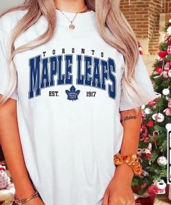 Toronto Maple Leafs Shirt, Merch Vintage 90s Sweatshirt Hockey Retro Unisex Crewneck Gift For Fan College